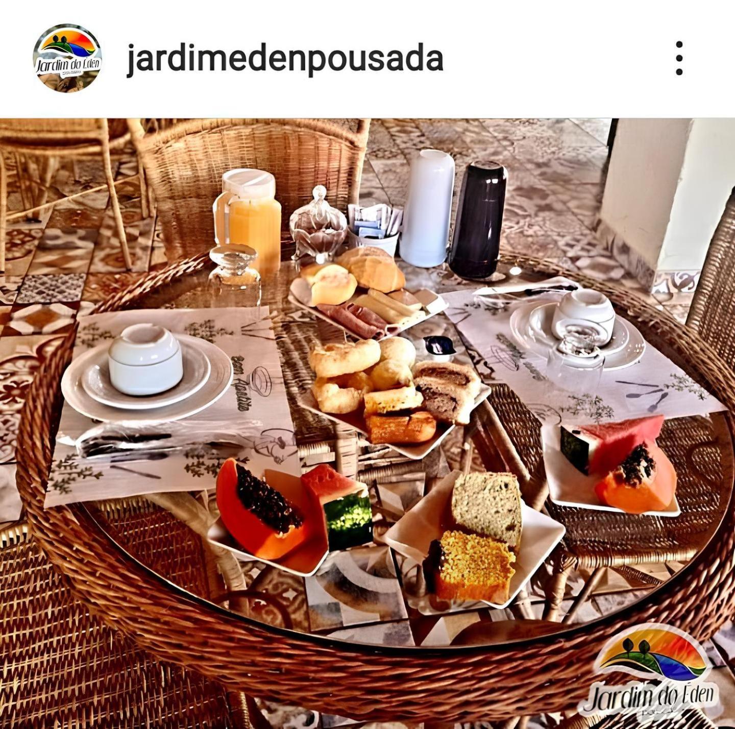 Pousada Jardim Do Eden Santana Do Riacho Eksteriør bilde